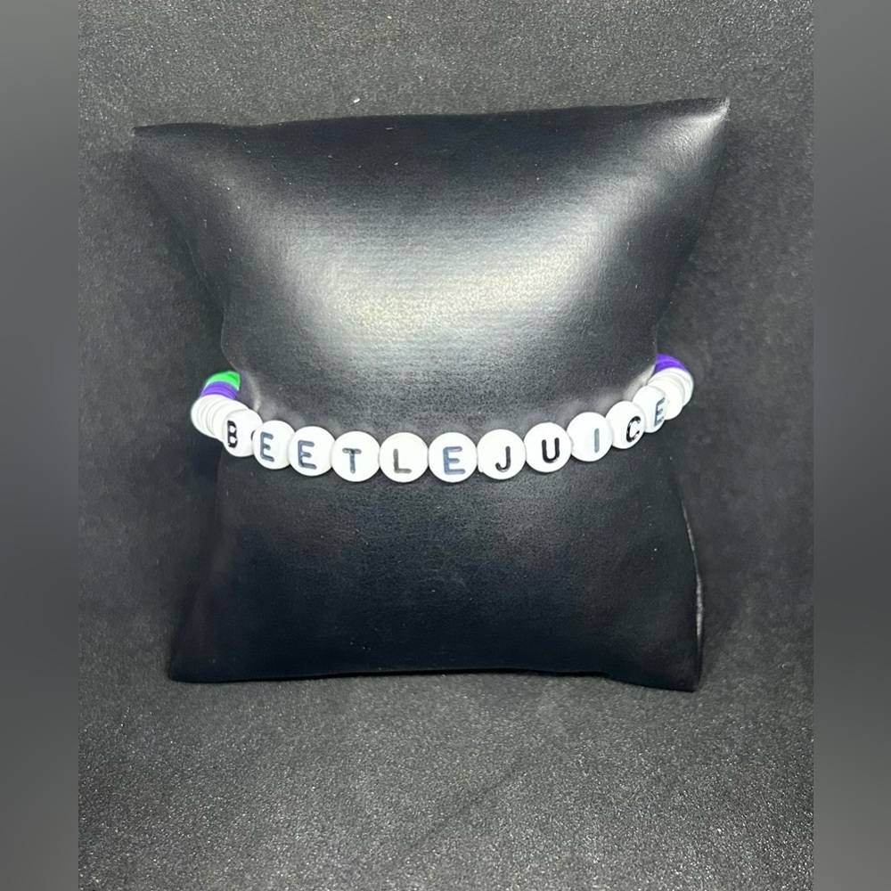 Beetlejuice (Bettlejuice) Heishi Bracelet